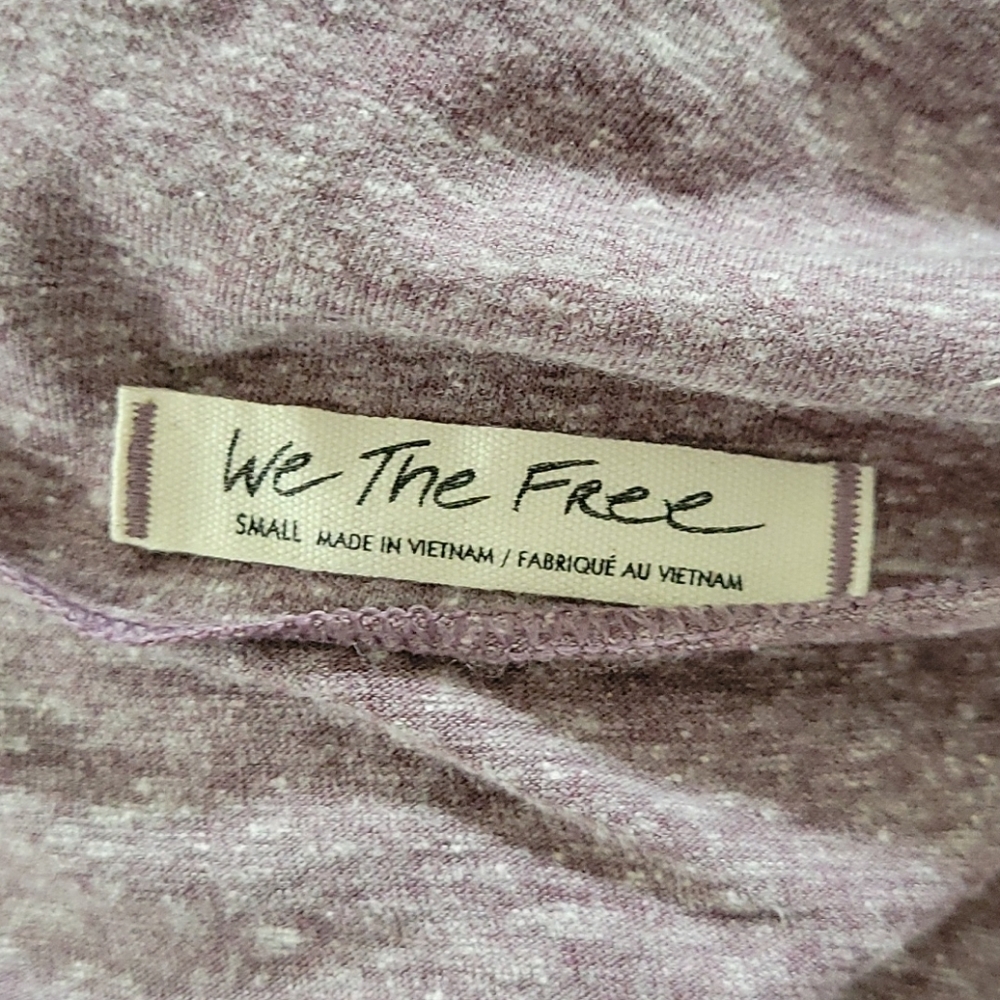 We The Free purple cowl neck tunic top - Picture 5 of 6